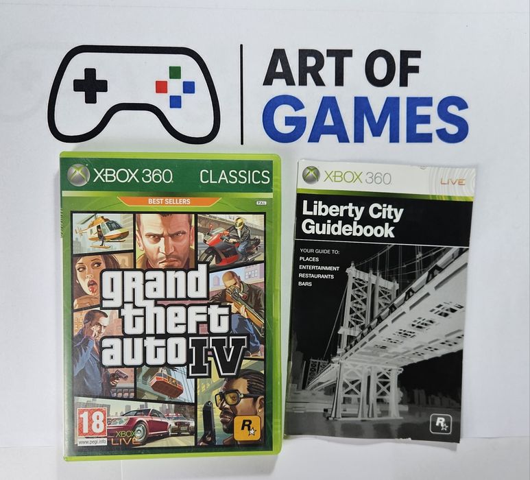GTA 4 Grand Theft Auto IV Xbox 360 Xbox One Xbox Series X