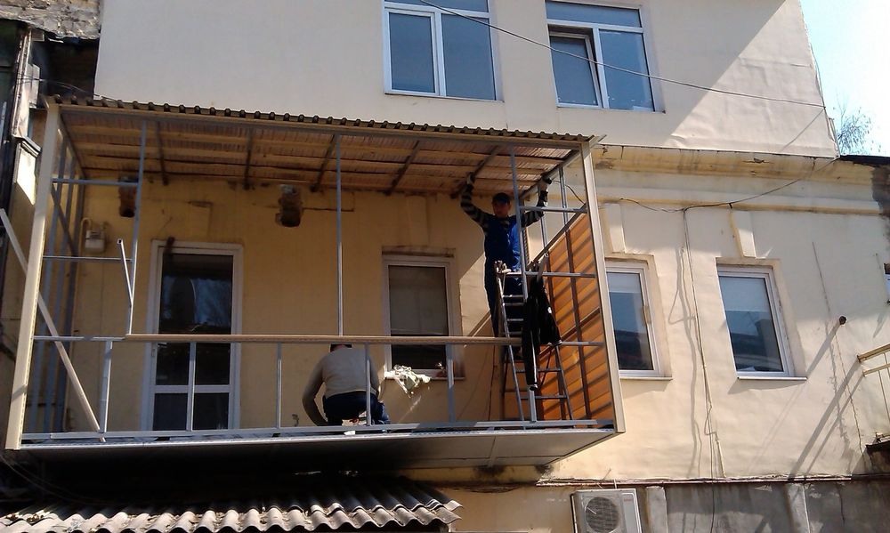Балконы под ключ Ремонт балконов Альпинист Висотник
Кровля Сварка