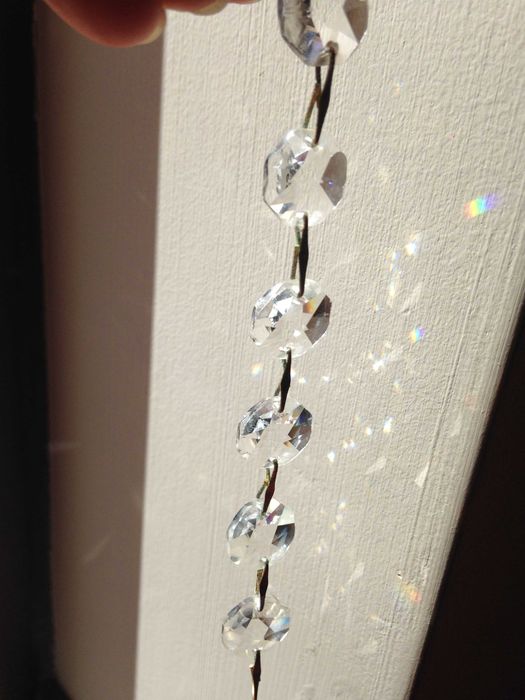 Pedras/pingentes em cristal para candeeiro lustre