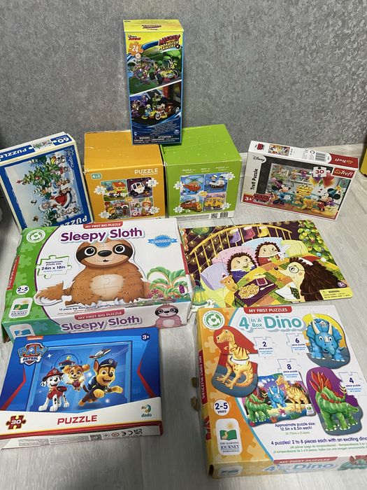 Пазли, різні 19 шт