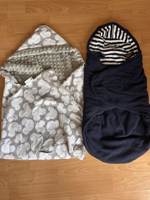 Dwa Śpiworki do fotelika samochodowego