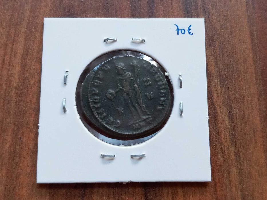 Moeda Follis de Galerio (MBC+)