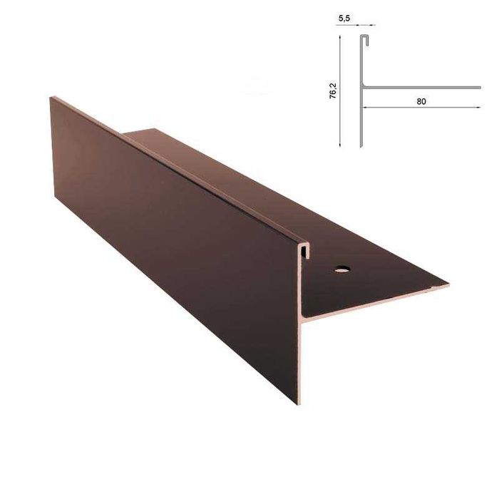Profil W35B okapowy boczny 200 cm RENOPLAST Tarasy Wentylowane