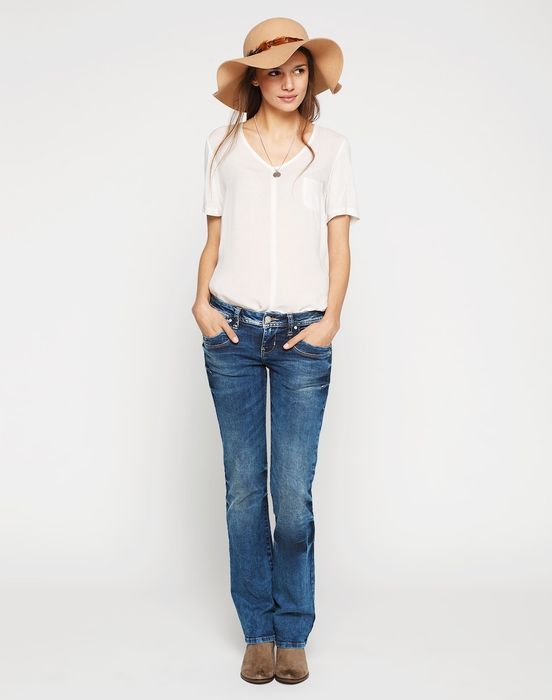 Ltb 36 S Spodnie Damskie Jeansy Niebieskie Valerie D2328