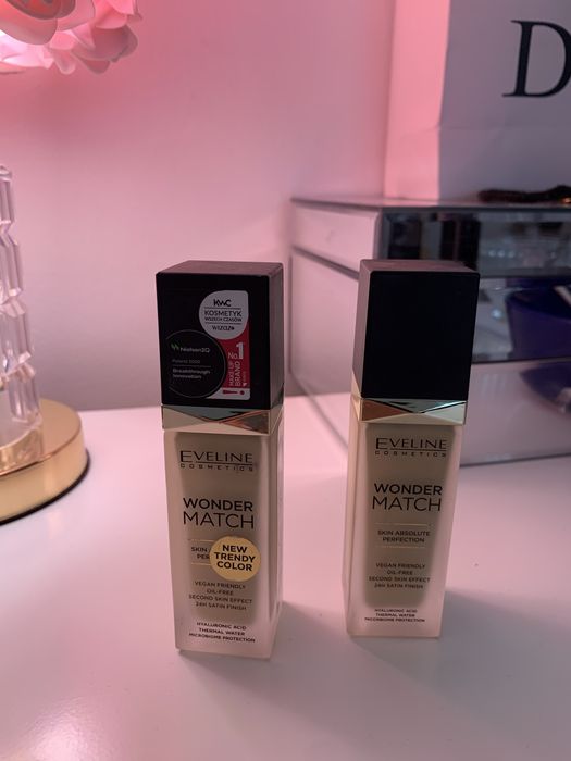 Eveline cosmetics podkład wonder match nowwe