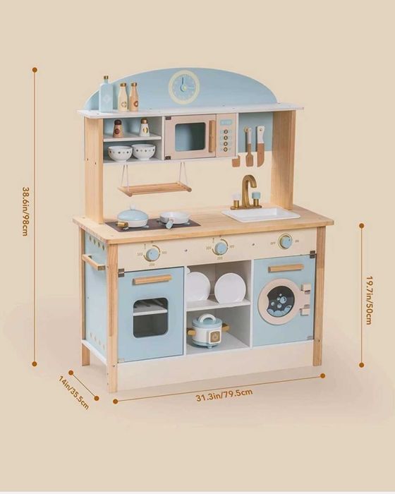 Drewniana kuchnia dziecięca marki Robud