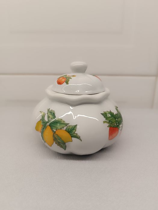 Açucareiro em Porcelana ou Artigo Decorativo. Novo