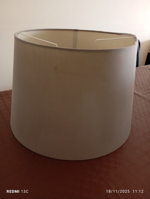 Abajur bege, para recuperar