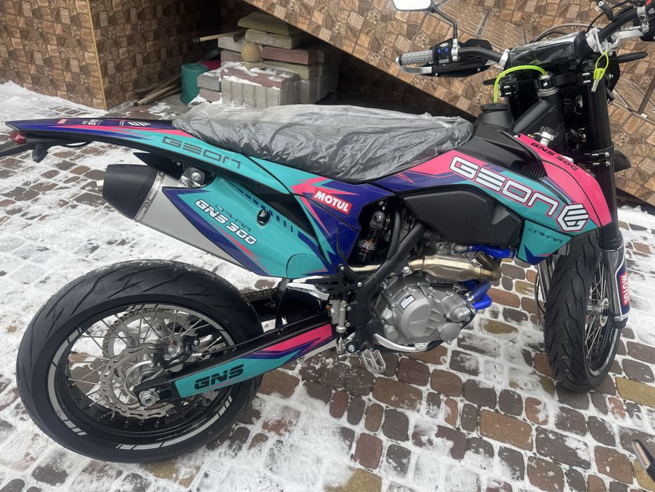 Мотоцикл Geon GNS 300 NB Motard 17/17 6 ст кпп