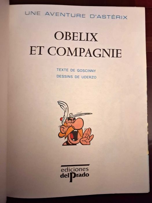 Álbuns colecção Astérix "le combat des Chefs" e "Obelix et Compagnie"