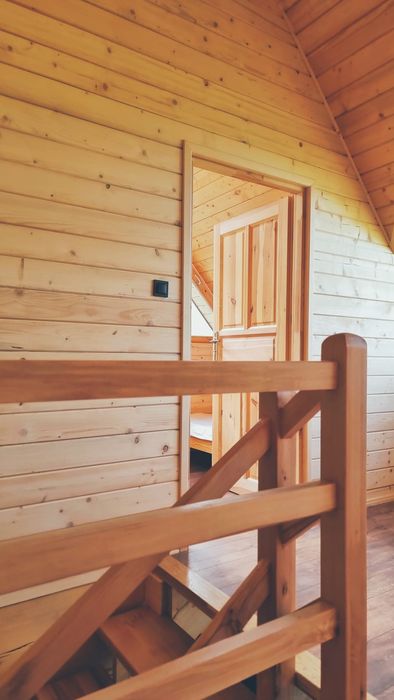 Domek na zboczu w Gorcach