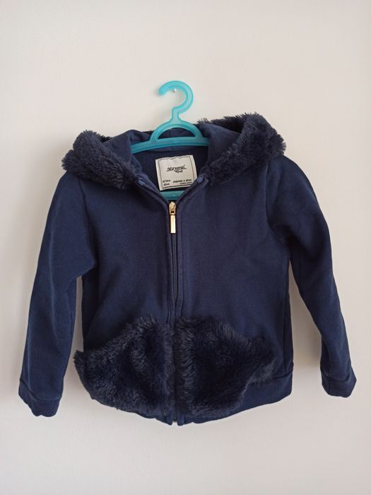 Ocieplana bluza dziewczęca Mayoral r.92