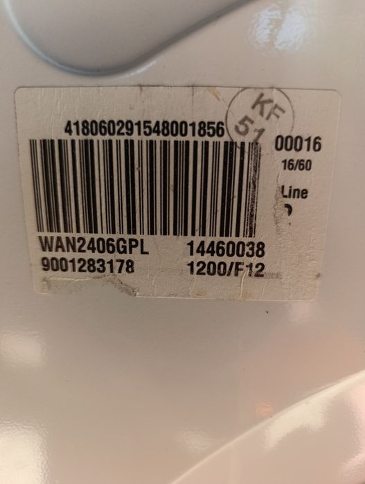 Panel sterowania pralki Bosch