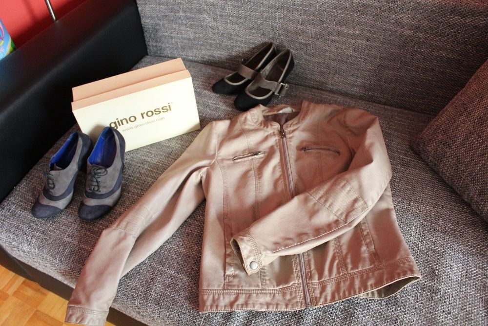 Zestaw butów GINO ROSSI BATA r.36 skóra PROMOD gratis