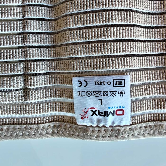Pas lędźwiowo-krzyżowy Lumbomax Plus O-1431 OMAX REHA FUND Rozmiar L BEŻOWY nowy