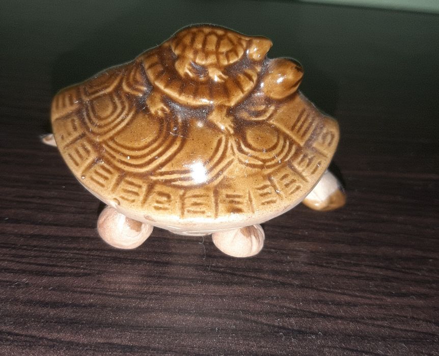 Керамічна фігурка. Статуетка черепаха