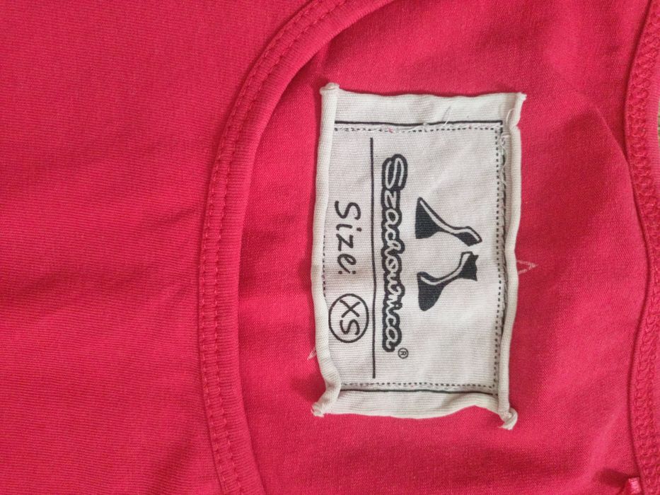 Koszulka XS szachownica