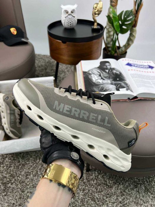 !SALE! Merrell Drainmaker XTR OutDry Waterproof Beige Olive 41 42 43 44 45