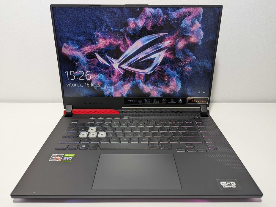 LAPTOP GAMINGOWY Asus ROG Strix RTX 3060 Ryzen 7 4800H 144 hz