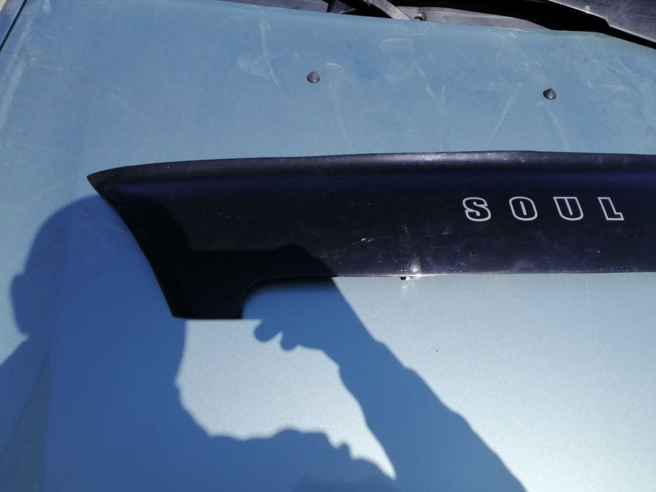 Мухобійка Kia Soul (короткий) (2008-2011) (VT-52) Дефлектор капота