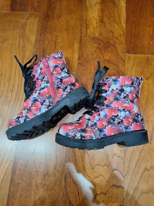 Botas de menina coloridas