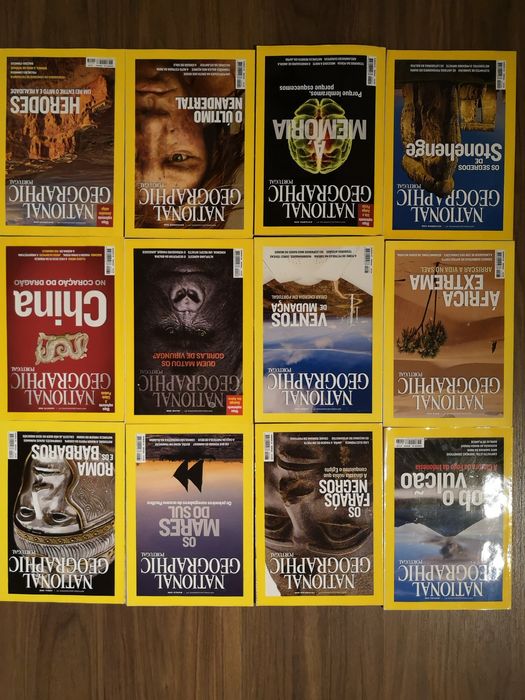 National Geographic - 12 revistas 2008