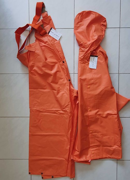 Oleado (casaco/jardineiras) novo para Mar, vintage, Marinha Portuguesa