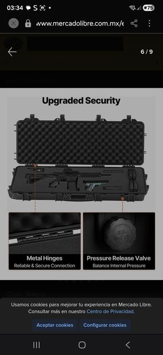 Mala porta armas ou outros