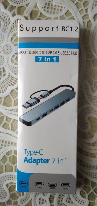 USB подовжувач 7 в 1