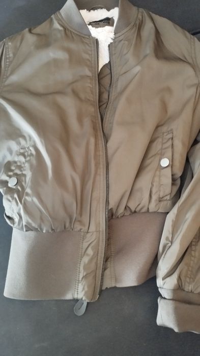 Blusão impermeável verde tropa Clockhouse