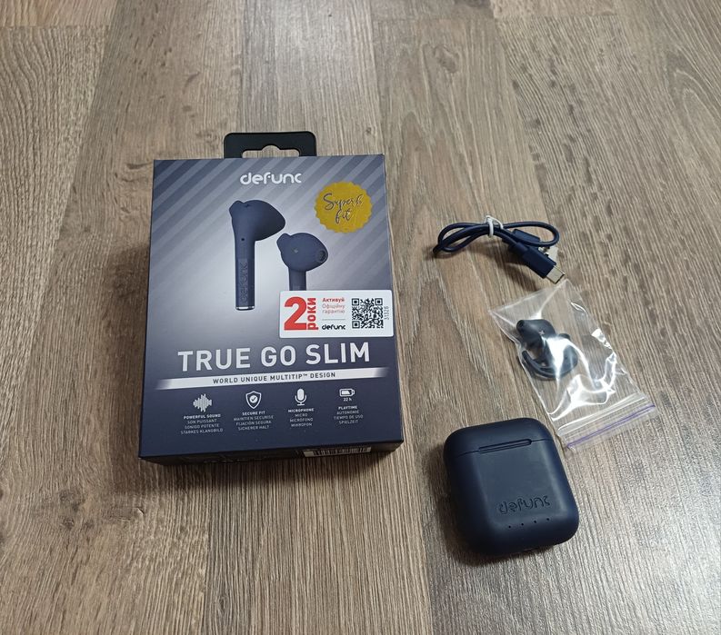 Наушники TWS DEFUNC TRUE GO SLIM
