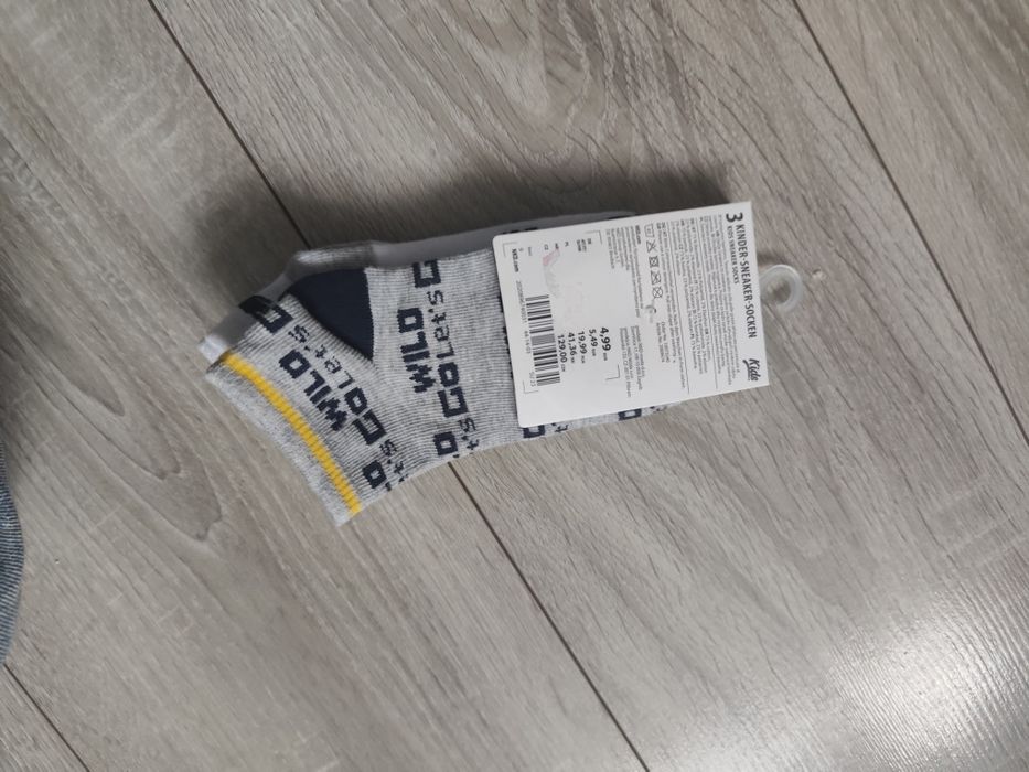 Zestaw trójpak skarpetki chłopięce 31-34