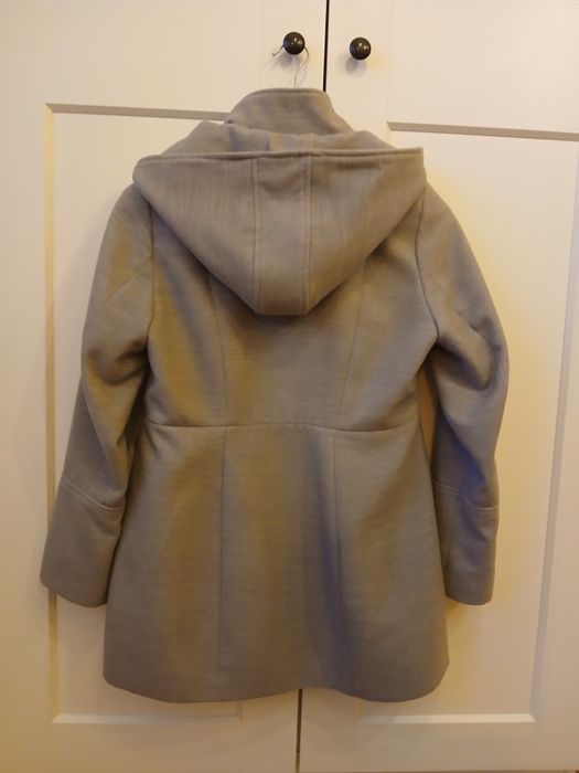 Płaszczyk szary na suwak