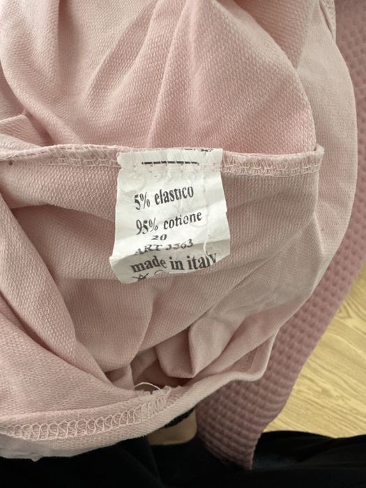 Bluzka tunika pudrowy róż stan idealny