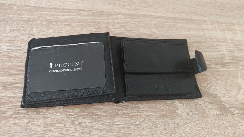 PILNIE sprzedam portfel męski Puccini