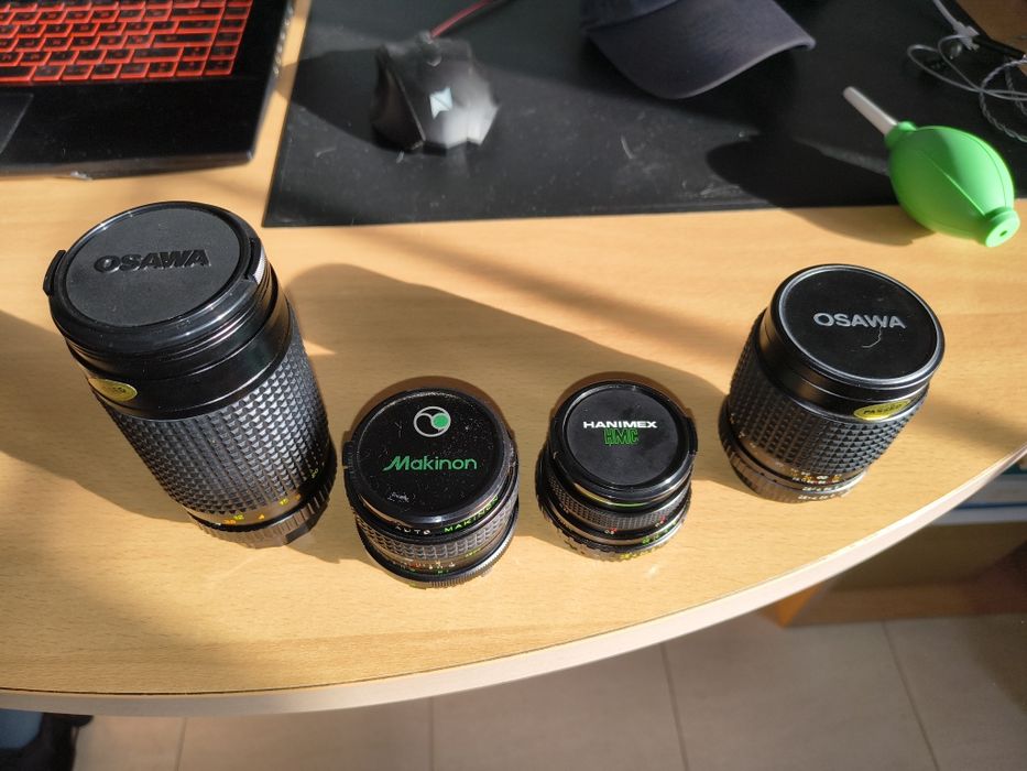 Lentes Vintage - Montagem Minolta MD