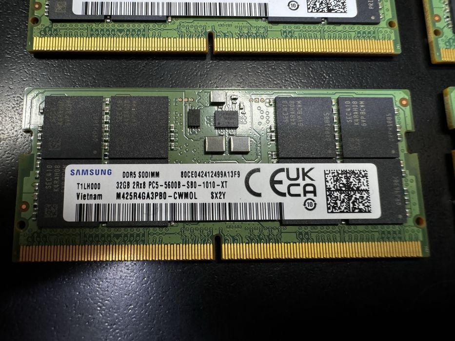 Оперативна пам'ять DDR5 1x32Gb Samsung 5600Mhz SODIMM / МАГАЗИН / Одеса