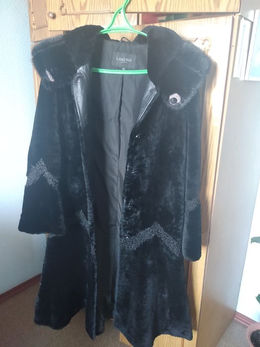 Шуба мутон натуральная