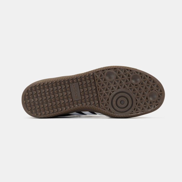 Мужские кроссовки Adidas Samba Black&Grey. Размеры 41-44