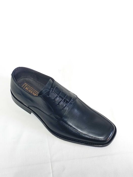Sapato Homem Couro Preto ou Castanho - Vários Tamanhos - Novos