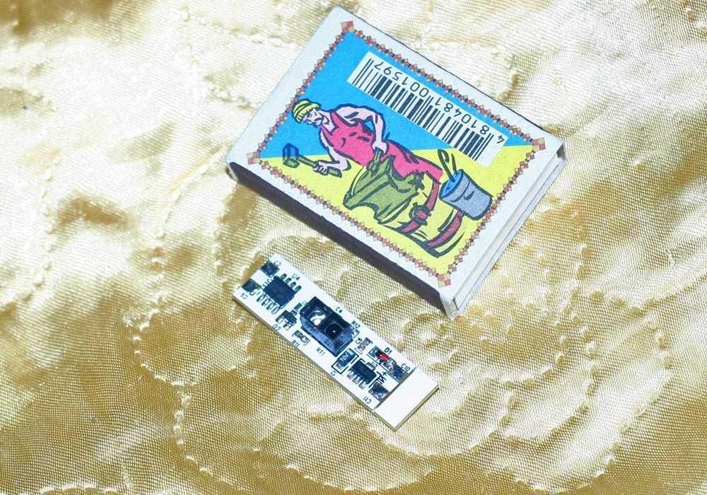 Беспроводный включатель 12В, сенсорный датчик, встраивается в профиль