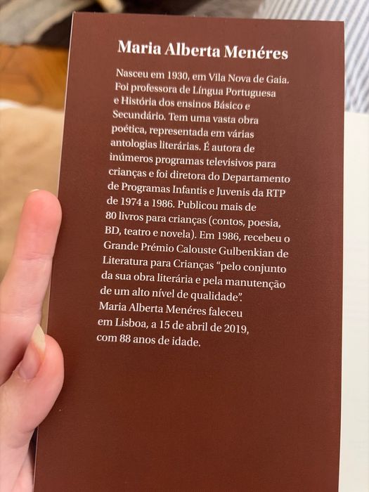 Livro “Ulisses” de Maria Alberta Menéres