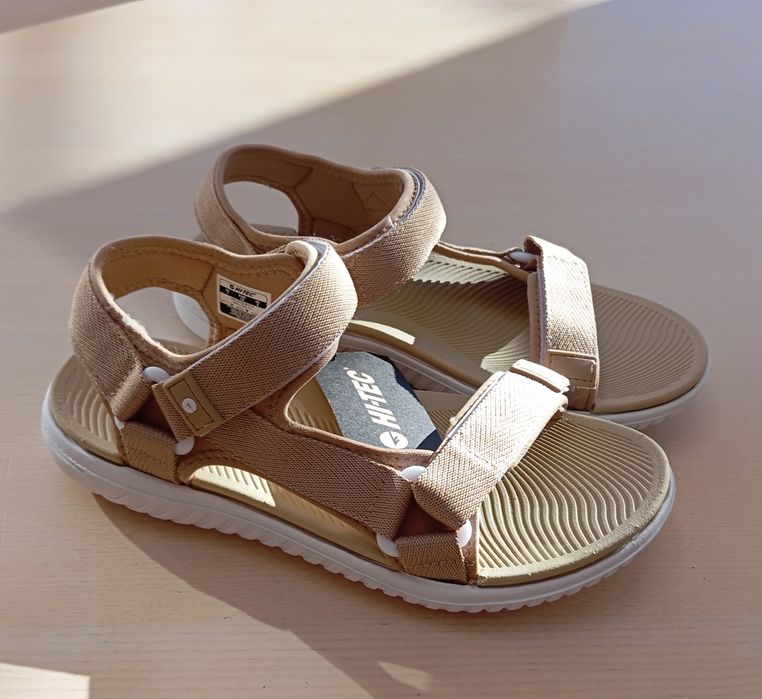 Nowe Sandały damskie khaki 38