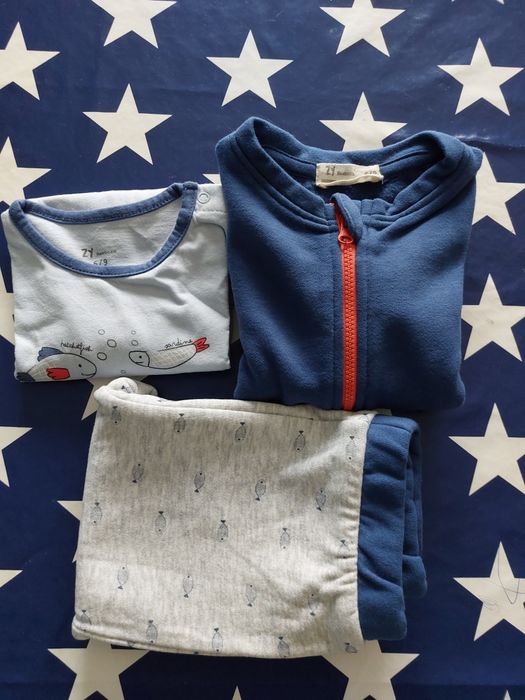 Fato de treino e camisola 6/9 meses Novo