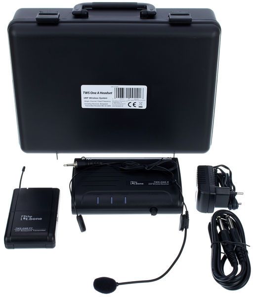 Microfone de Lapela c/headset-Solução para ginásios, formação, edição
