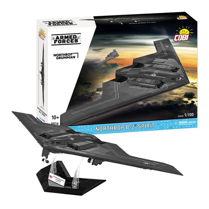 KLOCKI COBI 5916 Bombowiec Northrop Grumman B-2 SPIRIT 1109 el