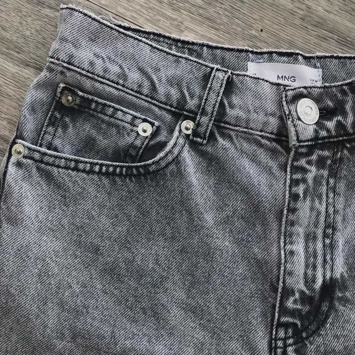 Джинсові шорти висока посадка мом Mango S / XS
