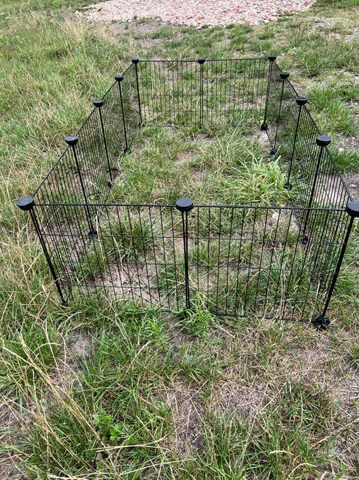 Duża klatka kojec wybieg dla świnki królika zwierząt modułowy NOWY