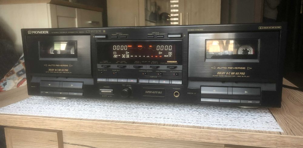 Pioneer CT-W 720r sprawny