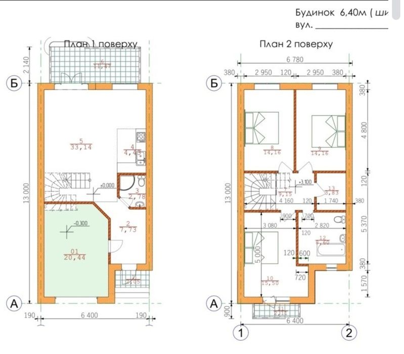 Кутовий ТаунХаус з гаражем 135м² (2,4сот) в Вовчинцях _VV